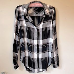 Lulus plaid shirt